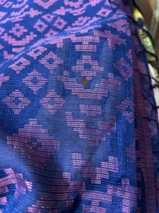 Blue Brasso Saree