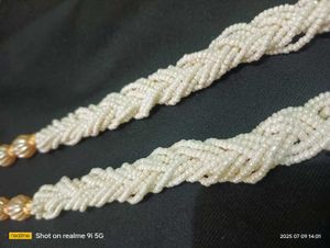 Elegant Pearl and Gold-Tone Jewelry Set