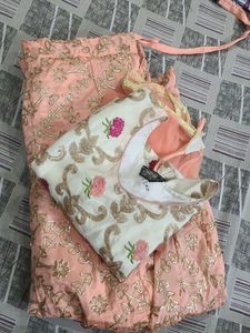 Elegant Silk Lehenga