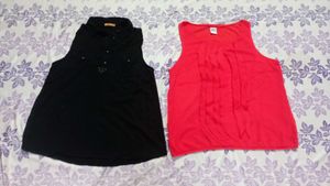 Combo For 6 Sleeveless Tops Like Summer