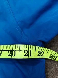 Blue Graphic Print Jacket