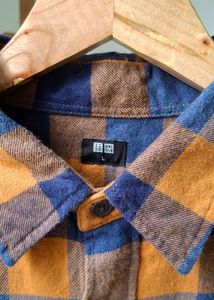 UNIQLO Checkered Flannel Shirt