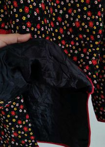 Floral Print light Quilted Tops