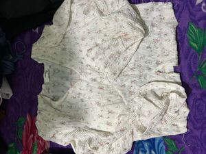 Floral Print Tie Front Top