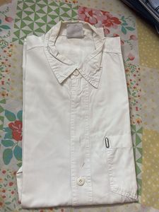 White Button-Down Shirt XXL