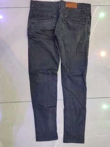 Dark Grey Casual Trousers