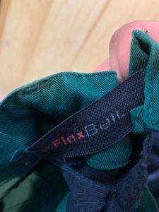 Green &amp; Black Workwear Pants