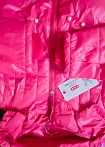 Babies Red Jacket With Hoodie