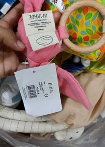 Bunny Rattle Toy