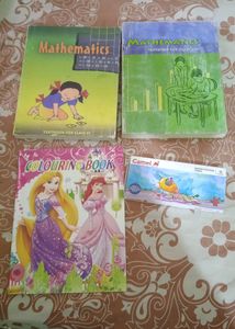 Books and Colours Combo