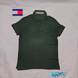 Tommy Hilfiger Green Polo T-shirt