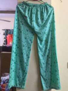 Green Straight Fit Pyjama