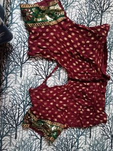 Green Embroidered Dupatta