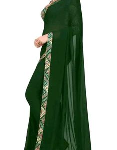 Green Saree