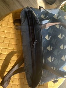 ETHNIC PRINT TOTE BAG