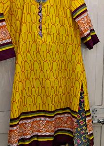 Ethnic kurta set with knot at back