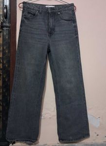 CHARCOAL BLACK JEANS
