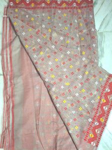 Ghee Jamdani Saree