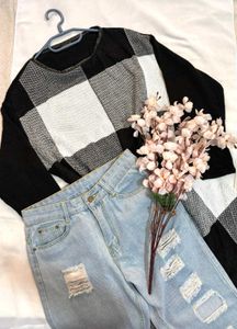 🎁Buy2 Get2 Free Checkere Long Sleeve Dress ()