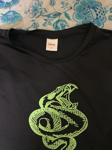 Urbanic Black Snake Print Top | Chic &amp; Edgy | Medi