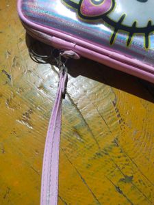 Pink Zippered Pouch
