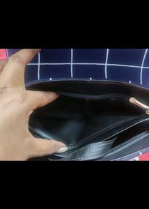 BeFabulouss Blue Plaid Sling Bag