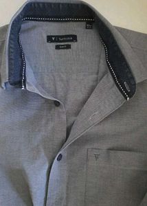 Men's Grey Casual Shirt