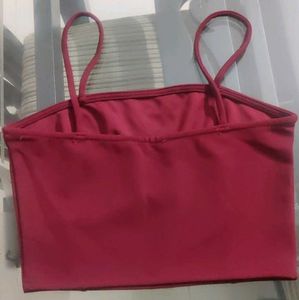 Red Crop Top