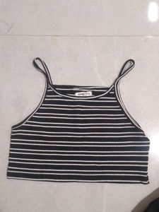 Striped Crop Tank Top