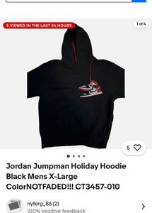 Jordan heavy embroidery Hoodie