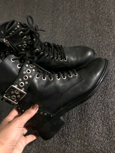 Zara Authentic Military BOOTS
