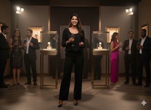 ✨ Steal the Spotlight: COCO Premium Black Top! 🖤