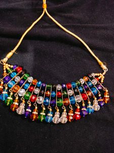 Colorful Beaded Necklace Set