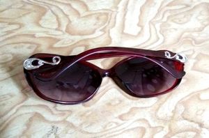 Red Framed Sunglasses