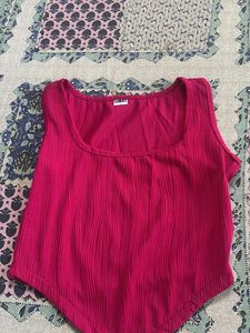 Pink Corset Top