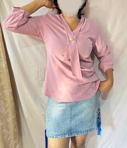 Elegant Pink Blouse