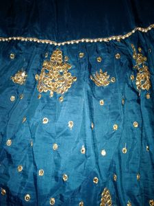 Peacock Blue Sahara Dress
