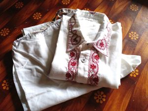 Embroidered Kids Kurta