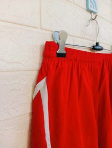 Red Athletic Shorts