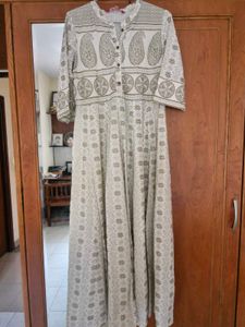 Paisley Print Maxi Dress
