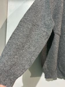 Gray Turtleneck Sweater