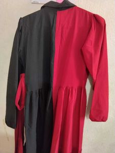 Two-Tone Shirt Dress