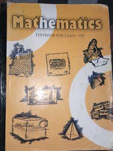 Class VIII Mathematics Textbook NCERT NEW EDITION