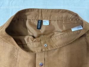 H&amp;M Faux Suede Mini Skirt