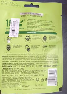 Pond&#39;s Sheet Mask......