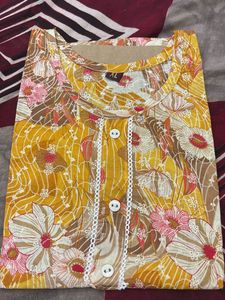 Floral Print Nightgown