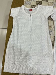 White Kurtii Combo Offer