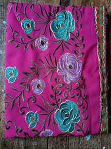 Embroidered Saree