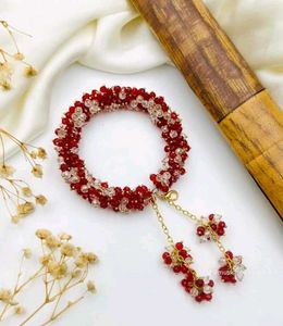 Beaded Bangle Bracelet