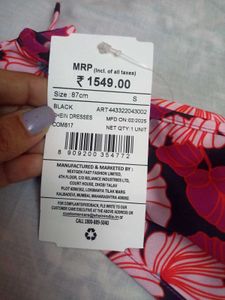 SHEIN BRAND Floral Printed Maxi Dress